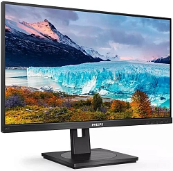 Монитор Philips 23.8" 242S1AE (00/01) черный IPS LED 16:9 DVI HDMI M/M матовая HAS Piv 1000:1 300cd 178гр/178гр 1920x1080 75Hz VGA DP FHD 4.83кг