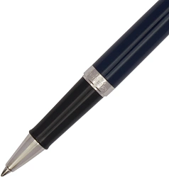Ручка роллер Waterman Hemisphere L`Essence du Bleu (2166469) LaqBlue CT F черн. черн. подар.кор.