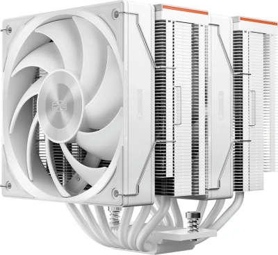 Устройство охлаждения(кулер) PcCooler RZ620 WH Soc-AM5/AM4/1151/1200/2066/1700 белый 4-pin 28-32dB Al+Cu 275W Ret (RZ620-WHNWNX-GL)