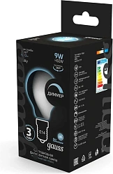 Лампа светодиодная Gauss Filament 105201209-D 9Вт цок.:E14 (упак.:1шт)
