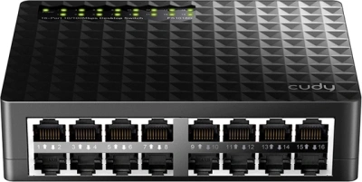 Коммутатор Cudy FS1016D (L2) 16x100Мбит/с неуправляемый