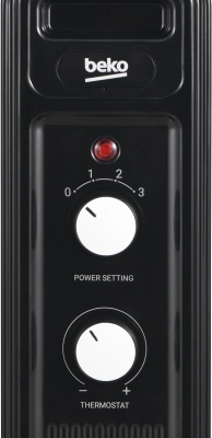 Радиатор масляный Beko Winter Range RHO 6320 B 2000Вт черный