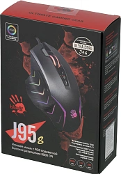 Мышь A4Tech Bloody J95s серый оптическая 8000dpi USB3.0 9but (J95S GREY)