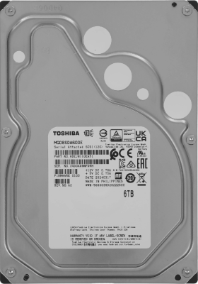 Жесткий диск Toshiba SAS 3.0 6Tb MG08SDA600E Enterprise Capacity (7200rpm) 256Mb 3.5"