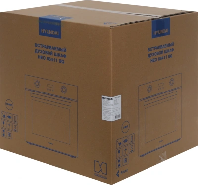 Духовой шкаф Электрический Hyundai HEO 66411 BG черный