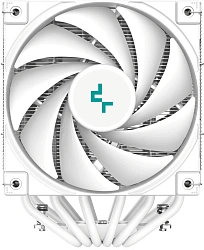Устройство охлаждения(кулер) Deepcool AK620 Digital Soc-AM5/AM4/1200/1700/1851 белый 4-pin 28dB Al+Cu LCD 260W 1486gr Ret (R-AK620-WHADMN-G)