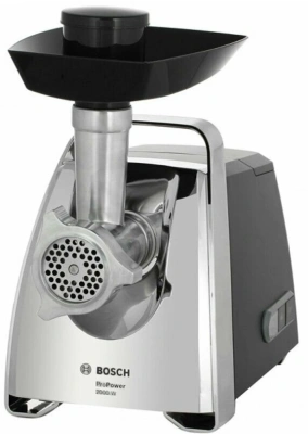 Мясорубка Bosch MFW67440 2000Вт черный/серебристый