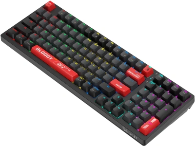 Клавиатура A4Tech Bloody WS98 механическая черный USB беспроводная BT/Radio Multimedia for gamer LED (WS98)