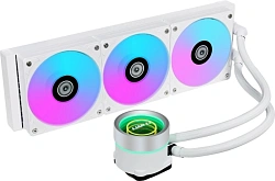 Система водяного охлаждения Lian-Li Galahad II Trinity 360 ARGB Soc-AM5/AM4/1200/1700/1851 белый30dB Al+Cu 280W Ret (G89.GA2T36W.00)