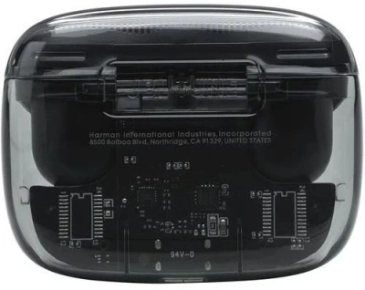 Гарнитура внутриканальные JBL Tune Buds Ghost черный беспроводные bluetooth в ушной раковине (JBLTBUDSGBLK)