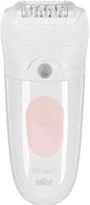 Эпилятор Braun SE5-050 скор.:2 насад.:4 от электр.сети от аккум. белый/розовый
