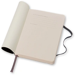 Блокнот Moleskine CLASSIC SOFT QP614 Pocket 90x140мм 192стр. пунктир мягкая обложка черный