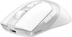 Мышь A4Tech Fstyler FB50CS Plus белый оптическая 3200dpi silent беспров. BT/Radio USB 7but