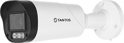 Камера видеонаблюдения аналоговая Tantos TSc-P1080pUVCv 2.8-12мм HD-CVI HD-TVI цв. корп.:белый/черный (00-00156691)