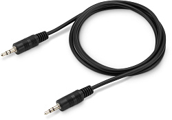 Кабель соединительный аудио Buro BAAC002-2 Jack 3.5 (m)/Jack 3.5 (m) 2м. черный