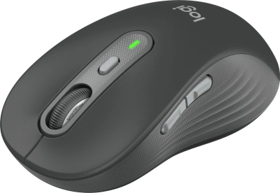 Мышь Logitech M750 L Large графитовый оптическая 4000dpi беспров. BT/Radio USB 5but (910-006266)