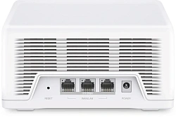 Бесшовный Mesh роутер Mercusys Halo H47BE (HALO H47BE(2-PACK)) BE9300 10/100/1000BASE-TX белый (упак.:2шт)