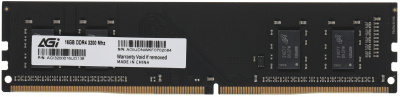Память DDR4 16GB 3200MHz AGi AGI320016UD138 UD138 OEM PC4-25600 CL22 DIMM 288-pin 1.2В OEM