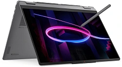 Ноутбук Lenovo Yoga 7 2-in-1 16IPH11 Core Ultra 5 325 16Gb SSD512Gb Intel Graphics 16" OLED Touch WUXGA (1920x1200) Windows 11 Home grey WiFi BT Cam (83TE0023RK)