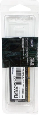 Память DDR4 8GB 2666MHz Patriot PSD48G26662S Signature Line RTL PC4-21300 CL19 SO-DIMM 260-pin 1.2В single rank Ret