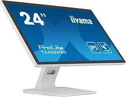 Монитор Iiyama 23.8" ProLite T2452MSC-W1 белый IPS LED 14ms 16:9 HDMI M/M матовая 400cd 178гр/178гр 1920x1080 60Hz DP FHD USB Touch 5.6кг