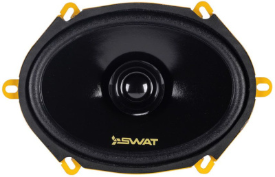 Колонки автомобильные Swat Horn SP-H57v2 (без решетки) 250Вт 91дБ 4Ом 13x18см (5x7дюйм) (ком.:2кол.) широкополосные однополосные