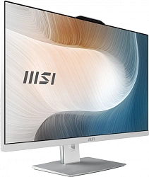 Моноблок MSI Modern AM272P 12M-806XRU 27" Full HD i7 1255U (1.7) 32Gb SSD1Tb Iris Xe без ОС GbitEth WiFi BT 120W клавиатура мышь Cam белый 1920x1080