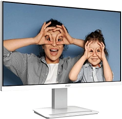 Монитор MSI 23.8" Pro MP2412W белый VA LED 16:9 HDMI матовая 3000:1 250cd 178гр/178гр 1920x1080 100Hz DP FHD 2.9кг