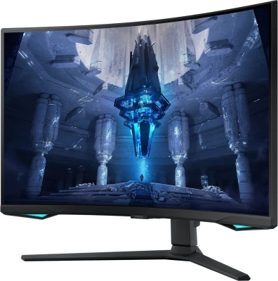 Монитор Samsung 32" Odyssey Neo G7 S32BG752NI черный VA LED 16:9 HDMI полуматовая HAS Piv 350cd 178гр/178гр 3840x2160 165Hz FreeSync Premium Pro DP 4K USB 8.6кг