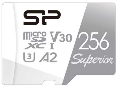 Флеш карта microSDXC 256GB Silicon Power SP256GBSTXDA2V20SP Superior + adapter