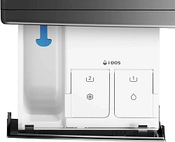 Стиральная машина Bosch Serie 8 WNC254ARSN пан.англ. загр.фронтальная макс.:10.5кг (с сушкой) серый