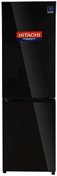 Холодильник Hitachi R-B410PUC6 BBK 2-хкамерн. черный глянц. инвертер