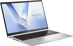 Ноутбук Asus Vivobook 15 M1502NAQ-BQ049 Ryzen 7 170 16Gb SSD512Gb AMD Radeon 680M 15.6" IPS FHD (1920x1080) без ОС silver WiFi BT Cam (90NB1842-M00830)