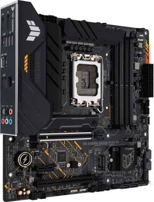 Материнская плата Asus TUF GAMING B660M-PLUS D4 Soc-1700 Intel B660 4xDDR4 mATX AC`97 8ch(7.1) 2.5Gg RAID+HDMI+DP