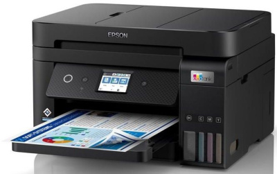 МФУ струйный Epson L6290 (C11CJ60505/408/507) A4 Duplex Net WiFi черный