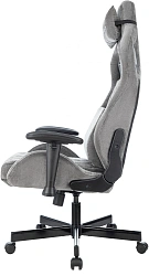 Кресло игровое Knight Outrider серый Light-19 крестов. металл