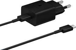 Сетевое зар./устр. Samsung EP-T1510X 15W 2A+1.67A (PD) USB Type-C для Samsung черный (EP-T1510XBEGRU)