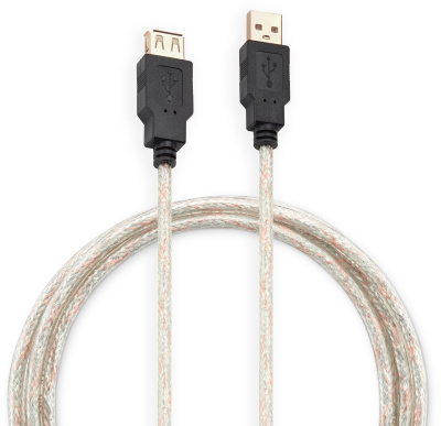 Кабель-удлинитель Buro USB2.0-AM-AF-S USB A(m) USB A(f) 1.8м