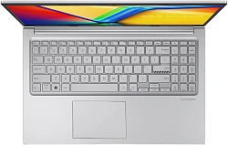 Ноутбук Asus Vivobook 15 F1504VA-BQ250 Core 5 120U 8Gb SSD512Gb Intel Graphics 15.6" WVA FHD (1920x1080) Windows 11 Home silver WiFi BT Cam (90NB13Y1-M01FT0)