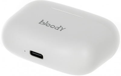 Гарнитура внутриканальные A4Tech Bloody M30 белый беспроводные bluetooth в ушной раковине (M30 (WHITE))