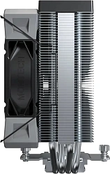 Устройство охлаждения(кулер) Montech NX400 Soc-AM5/AM4/1200/1700/1851 черный 4-pin 34.17dB Al+Cu 220W 874gr Ret (NX400BK)