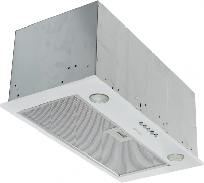 Вытяжка встраиваемая Maunfeld Crosby Power 60 белый управление: кнопочное (1 мотор)