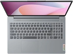 Ноутбук Lenovo IdeaPad Slim 3 15AMN8 Ryzen 5 7520U 8Gb SSD256Gb AMD Radeon 610M 15.6" TN FHD (1920x1080) без ОС grey WiFi BT Cam (82XQ0006RK)