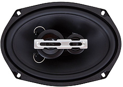 Колонки автомобильные Kicx RX 693 300Вт 91дБ 4Ом 15x23см (6x9дюйм) (ком.:2кол.) коаксиальные трехполосные