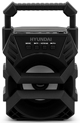 Колонка порт. Hyundai H-PS1000 черный 9W 1.0 BT/USB 10м 500mAh