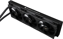 Система водяного охлаждения Thermalright Frozen Warframe 360 Soc-AM5/AM4/1200/1700/1851 черный 4-pin 29.8dB Al LCD Ret (F-WFRAME-360-BL)
