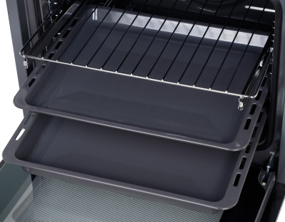 Духовой шкаф Газовый Maunfeld MGOG 673B черный