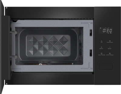 Микроволновая печь Weissgauff HMT-456 D 20л. 600Вт черный (встраиваемая)