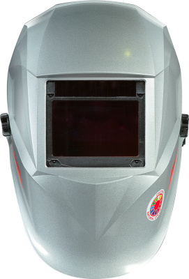 Маска сварщика Fubag IR 4-13G M филь.:хамел. см.экр.100x65мм серебристый (38439)