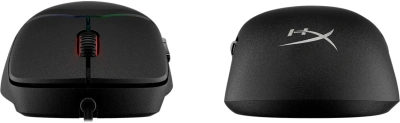 Мышь HyperX Pulsefire Saga черный оптическая 26000dpi USB 6but (A2PB3AA)